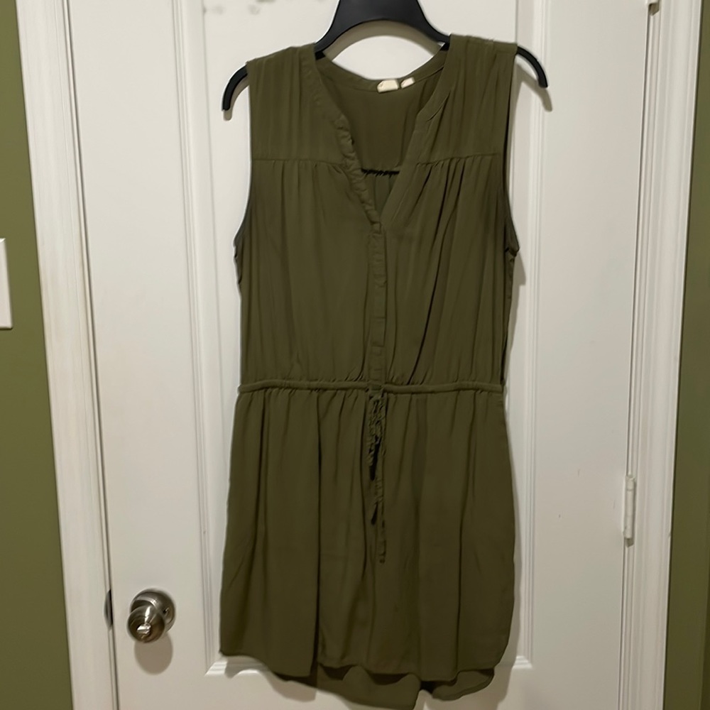 Forest Green Gap Dress